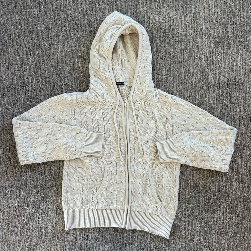 Brandy Melville Zip Up Hoodie